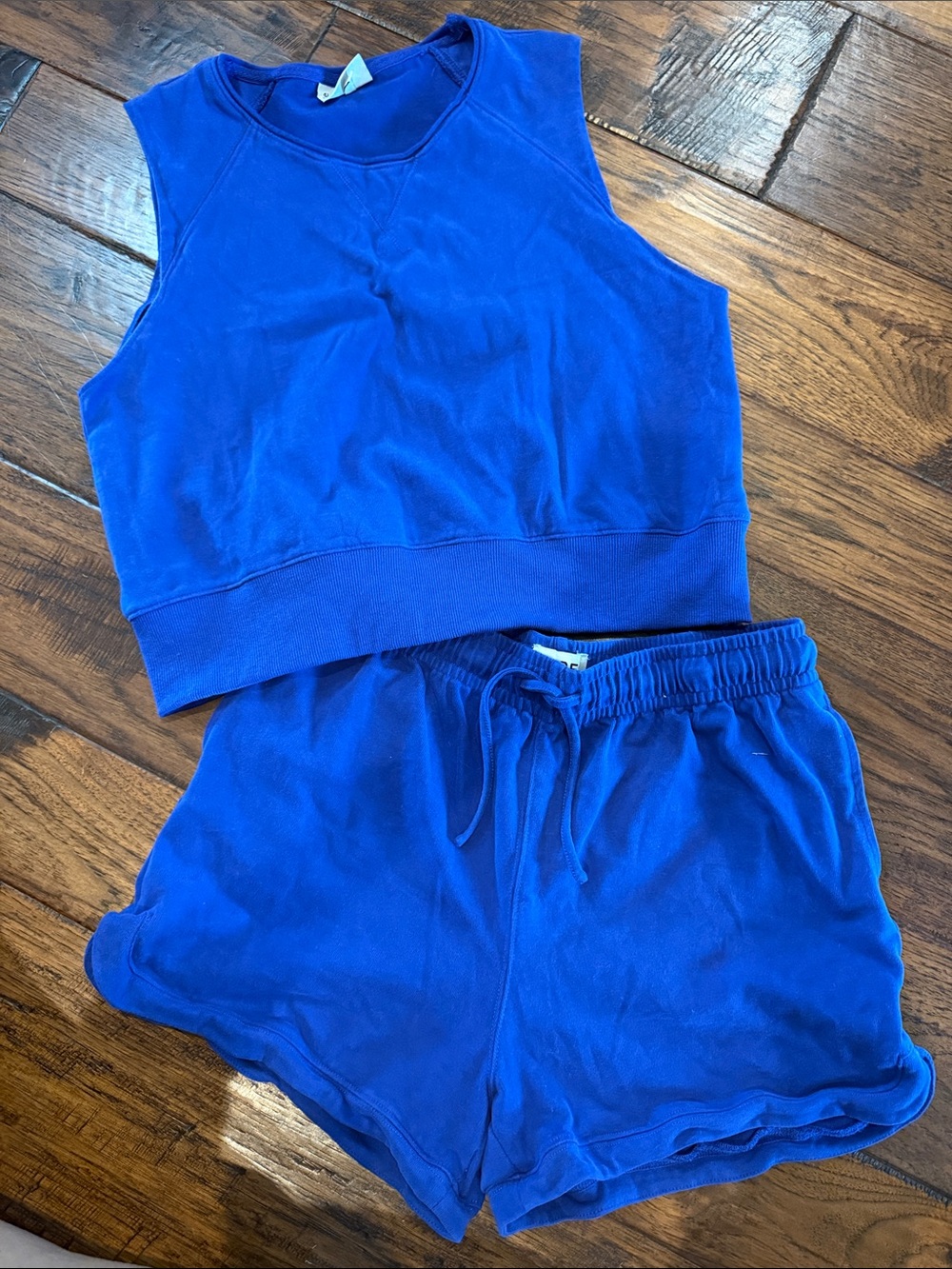 Blue Short Set - Blue -